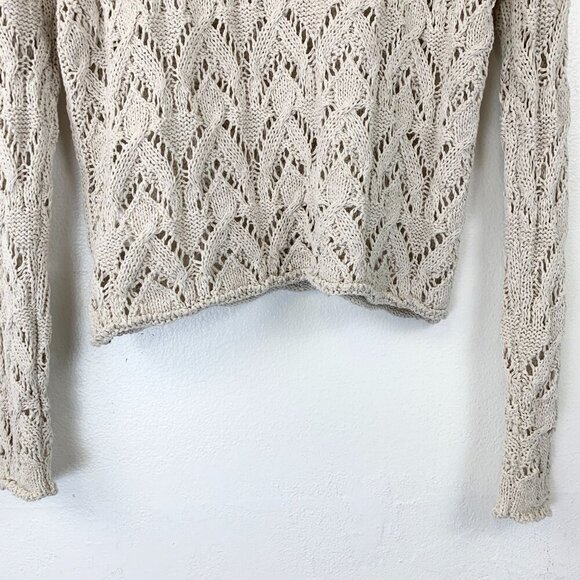 NEW Velvet Ds Cotton Tape Sweater Size S - Picture 6 of 10